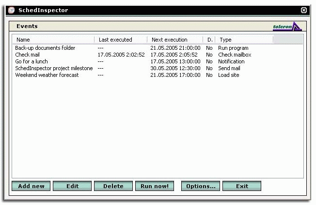 SchedInspector Screenshot
